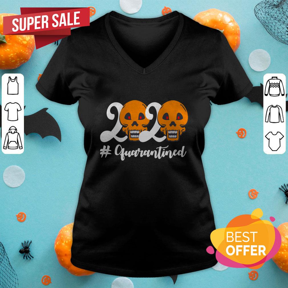 Skull 2020 Halloween Quarantined Shirt
