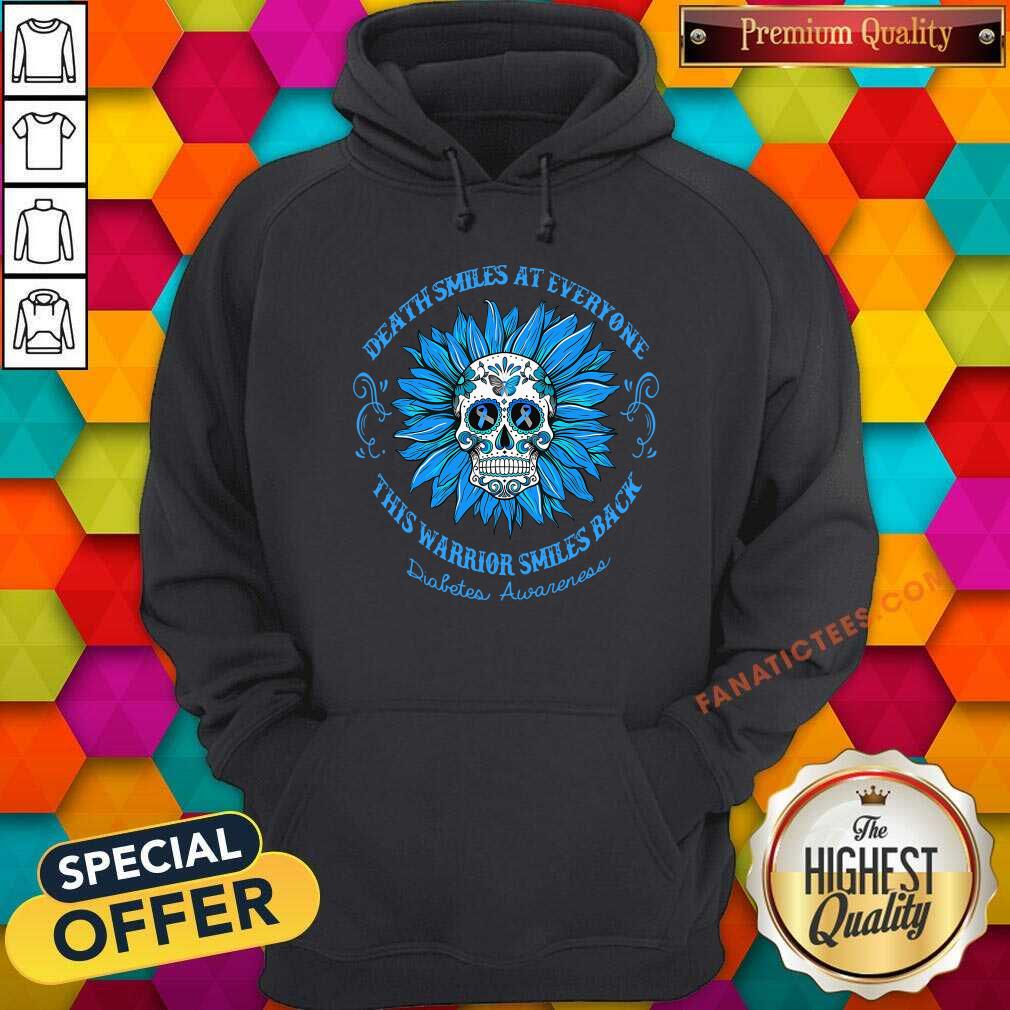 Skull Flower Death Diabetes Awareness Shirt