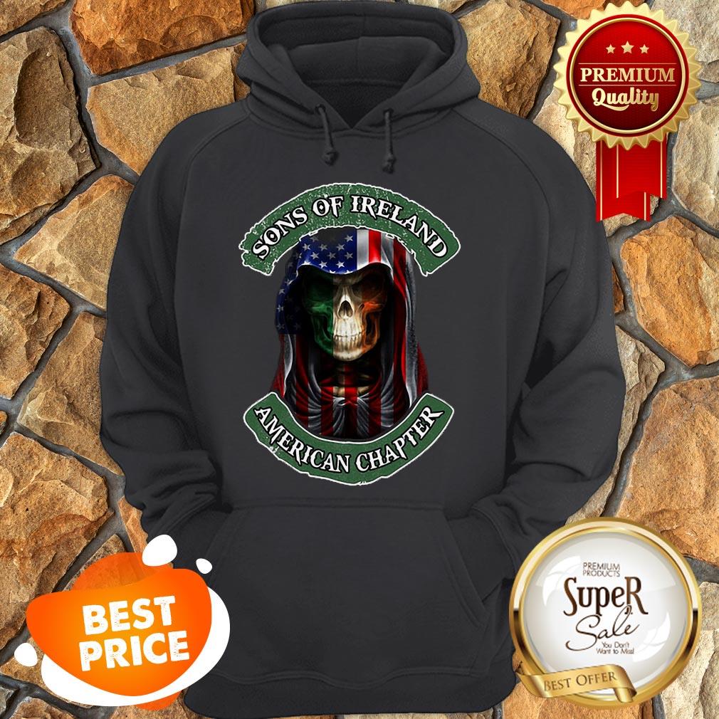 Skull Sons Of Ireland American Chapter St. Patrick’s Day Shirt