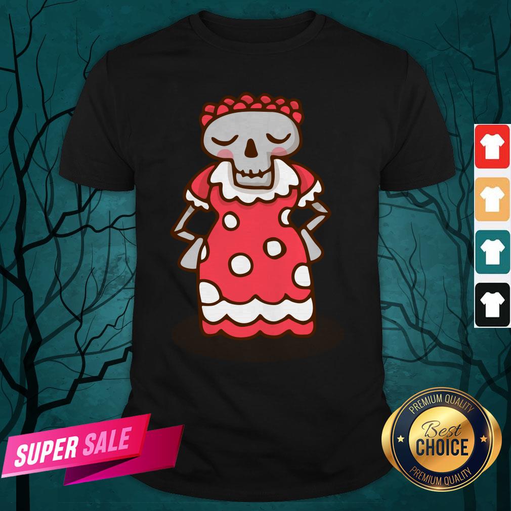 Skull Woman Day Of The Dead Muertos Shirt