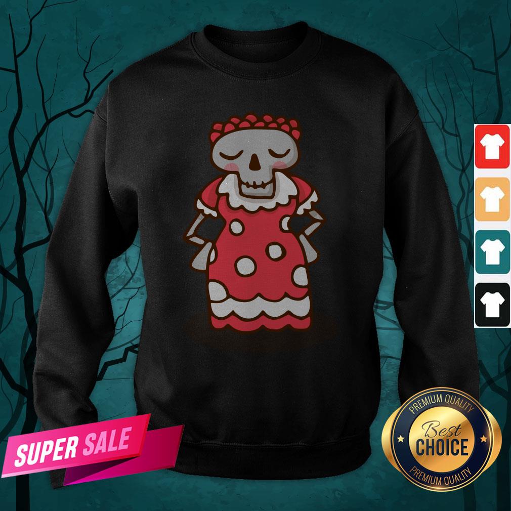 Skull Woman Day Of The Dead Muertos Shirt