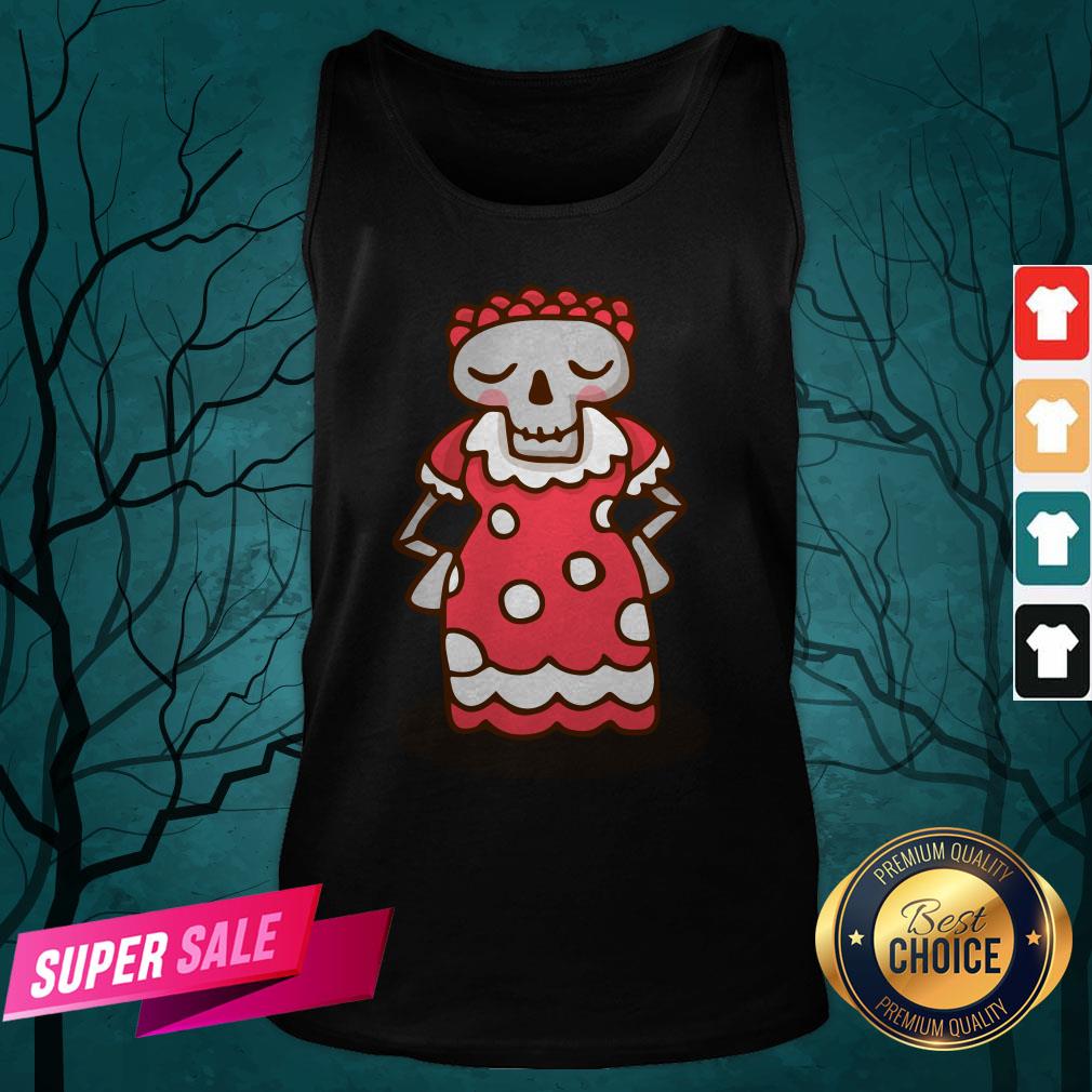 Skull Woman Day Of The Dead Muertos Shirt