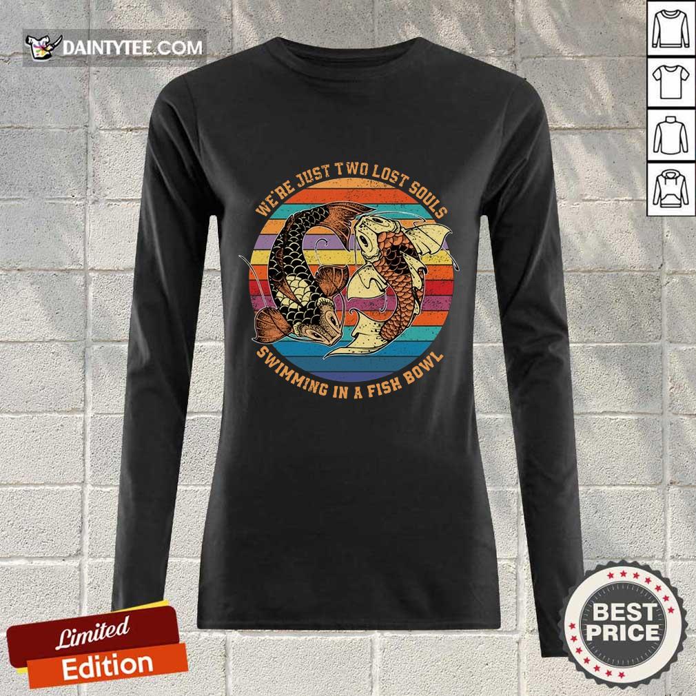 Souls Swimming In A Fish Bowl Vintage Shirt