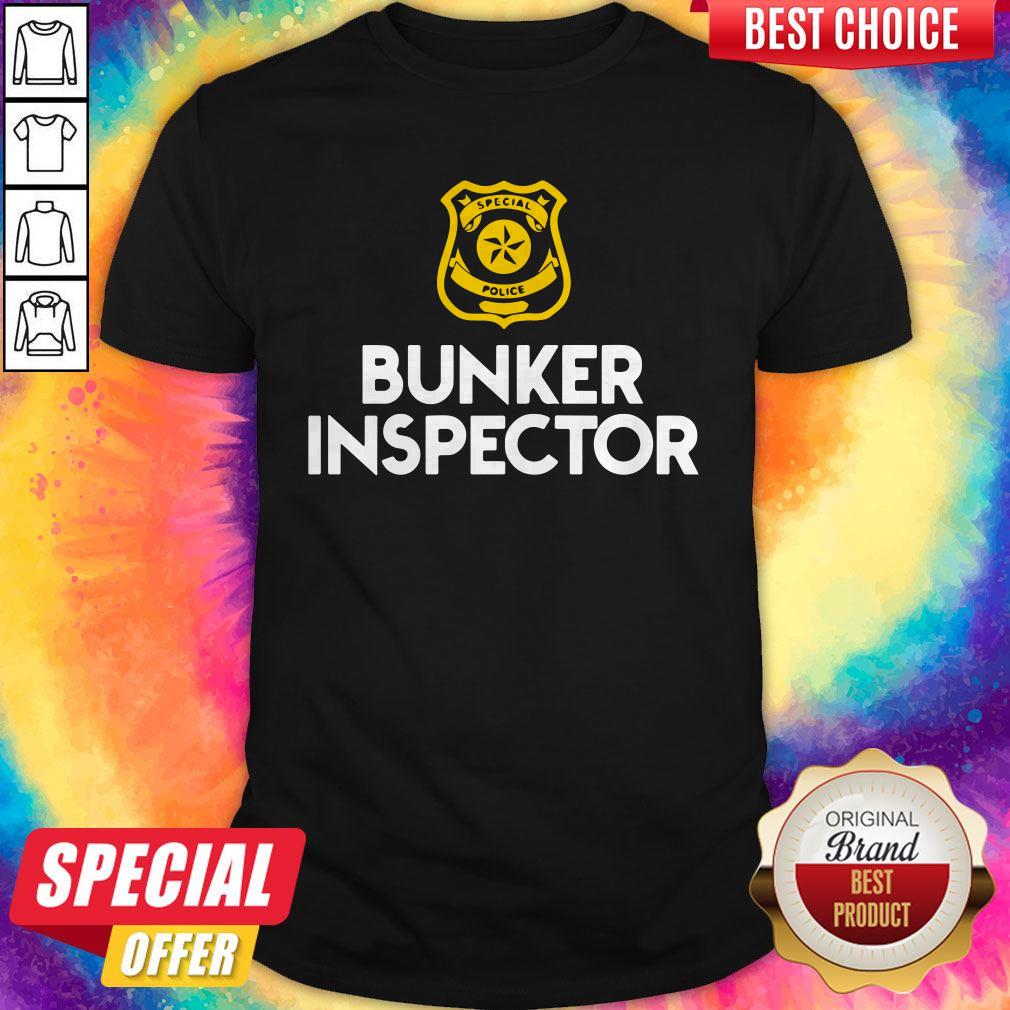 Special police bunker inspector shirt