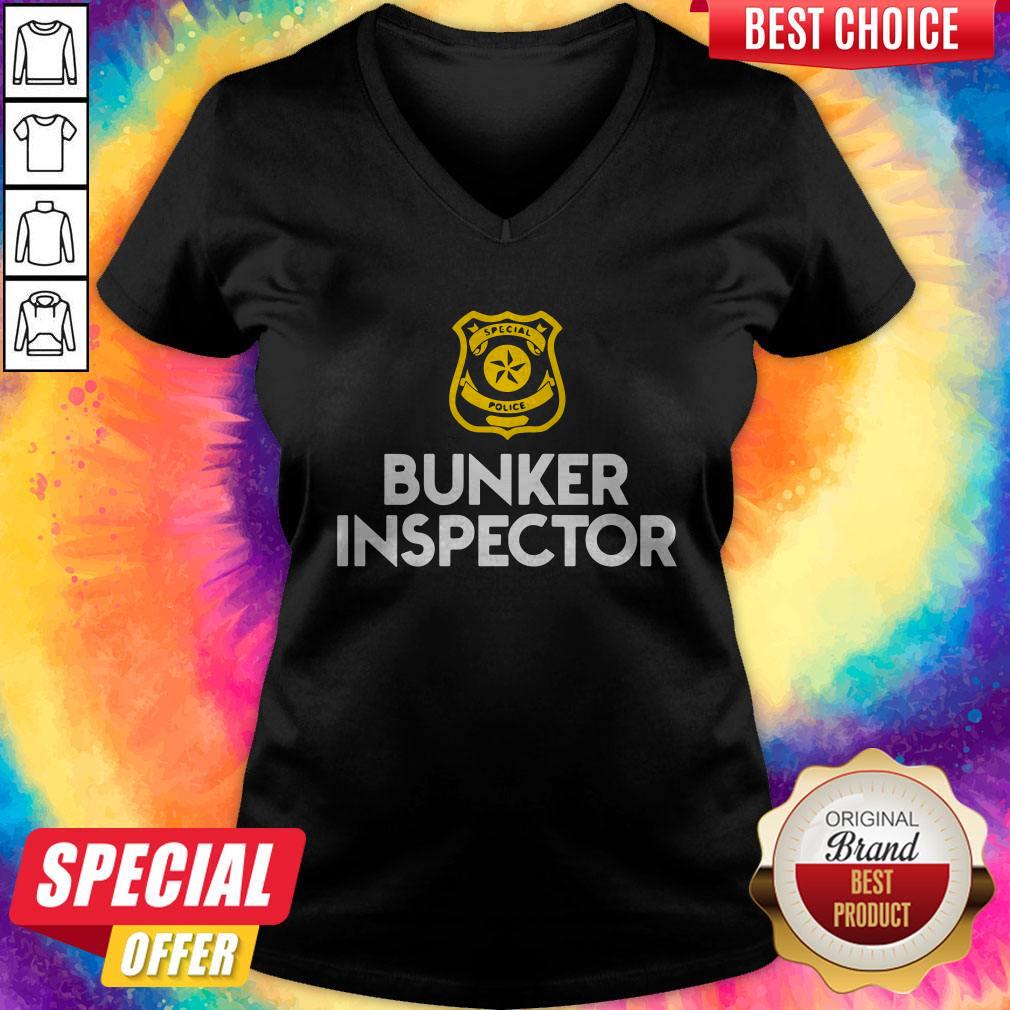 Special police bunker inspector shirt