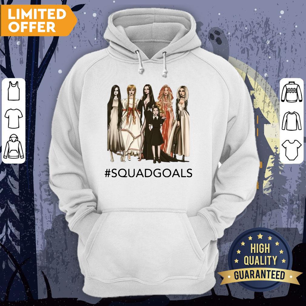 Squad Goals Samara Annabelle Morticia Halloween Shirt