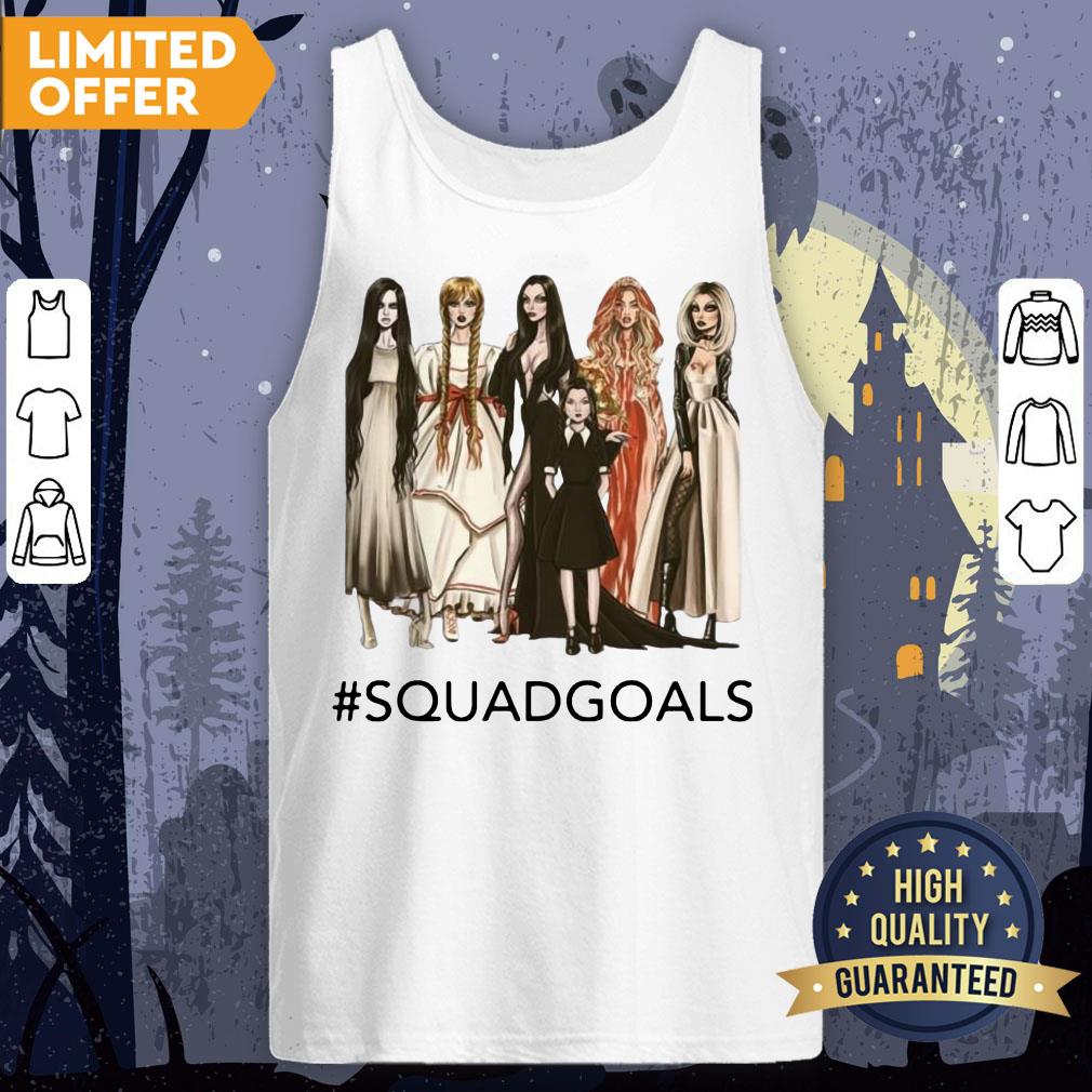 Squad Goals Samara Annabelle Morticia Halloween Shirt
