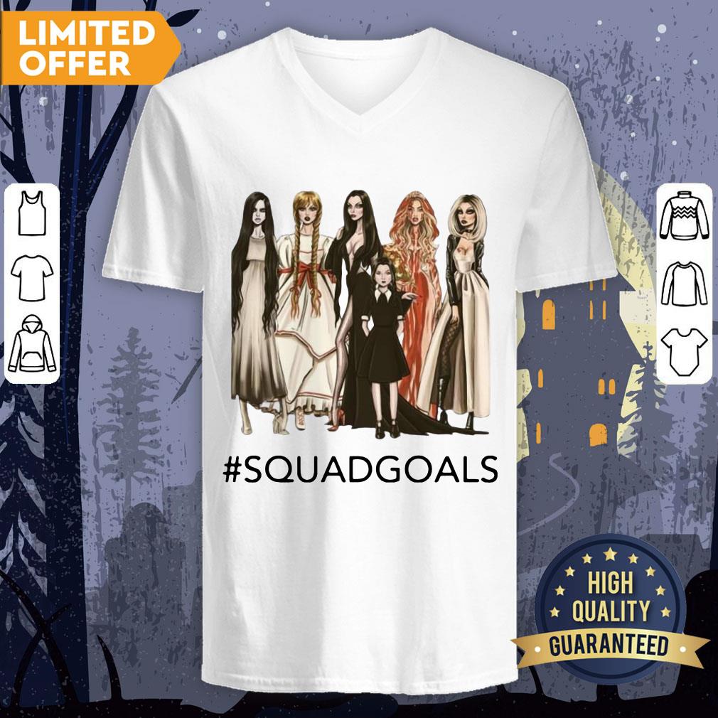 Squad Goals Samara Annabelle Morticia Halloween Shirt