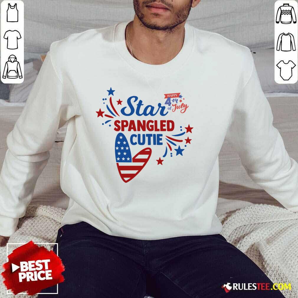 Star Spangled Cutie 4th Of July Shirt