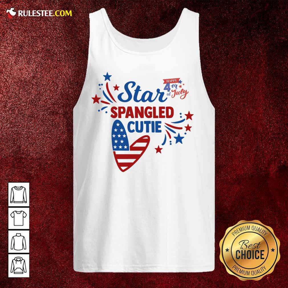 Star Spangled Cutie 4th Of July Shirt