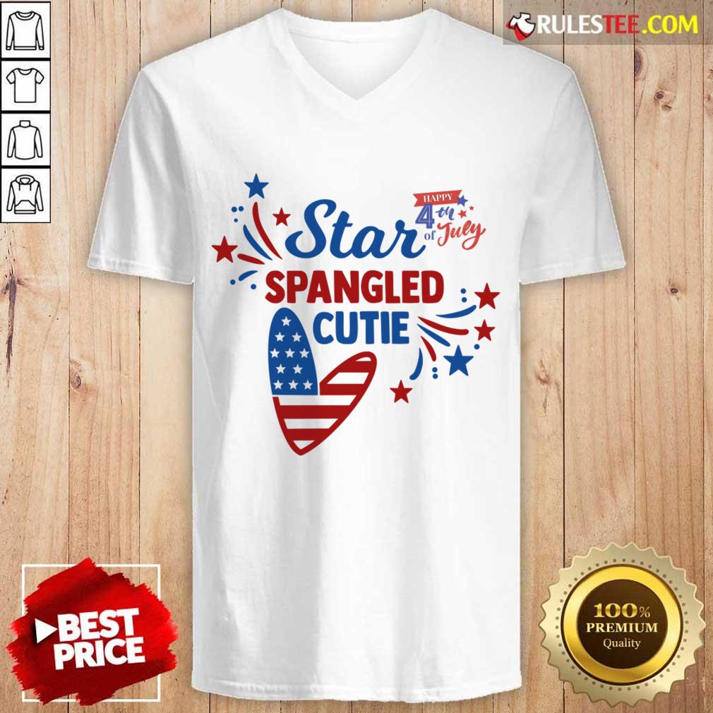 Star Spangled Cutie 4th Of July Shirt