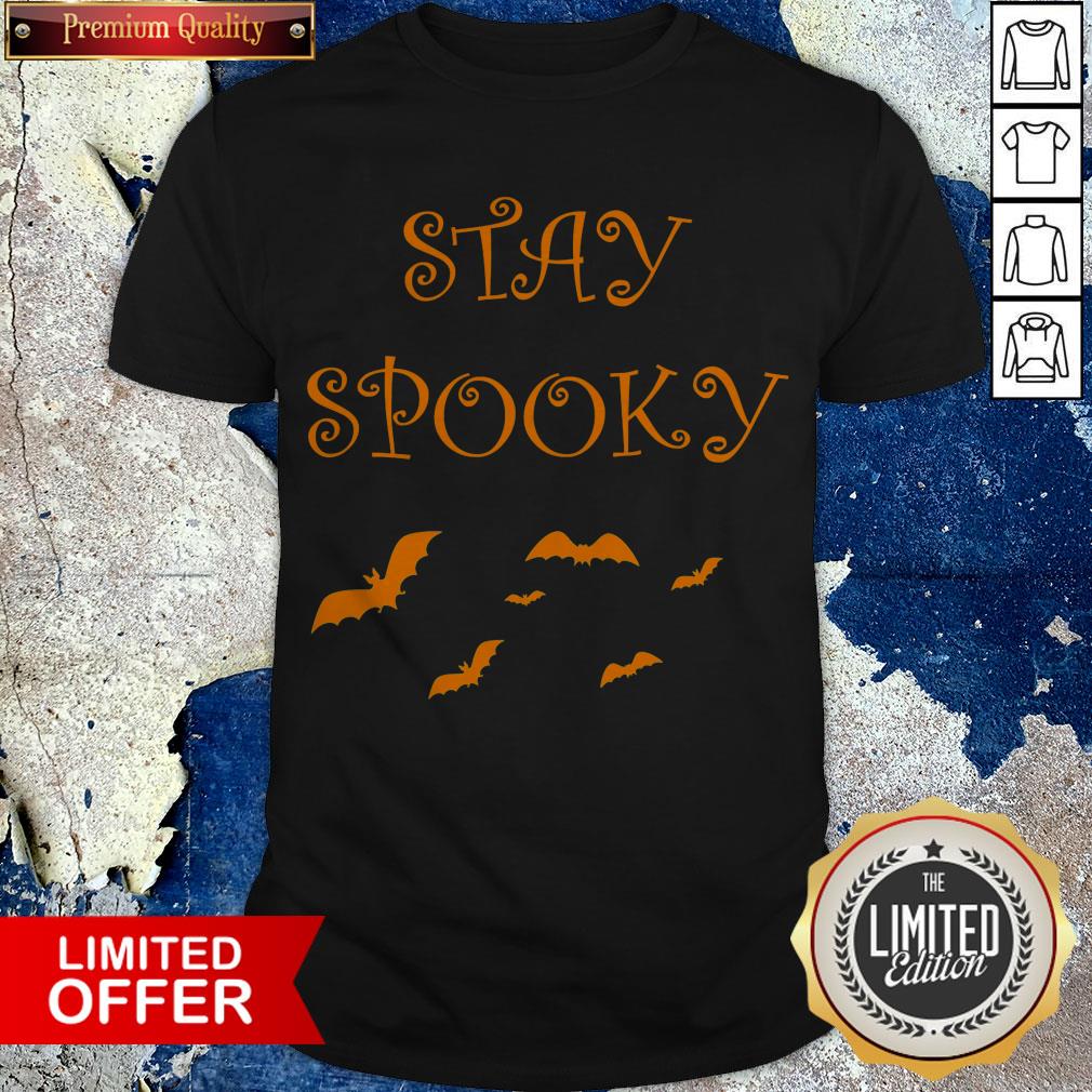 Stay Spooky Retro Halloween Day 2020 Shirt