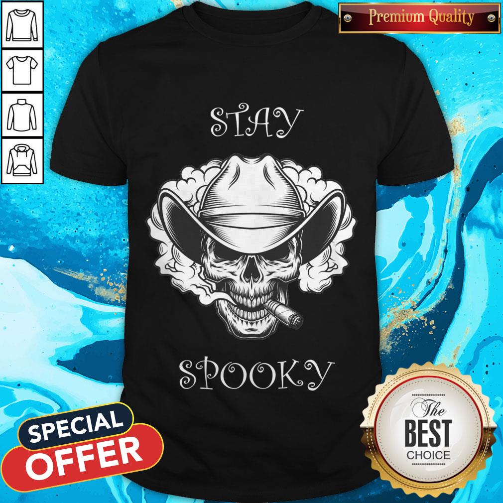 Stay Spooky Retro Skull Halloween 2020 Shirt
