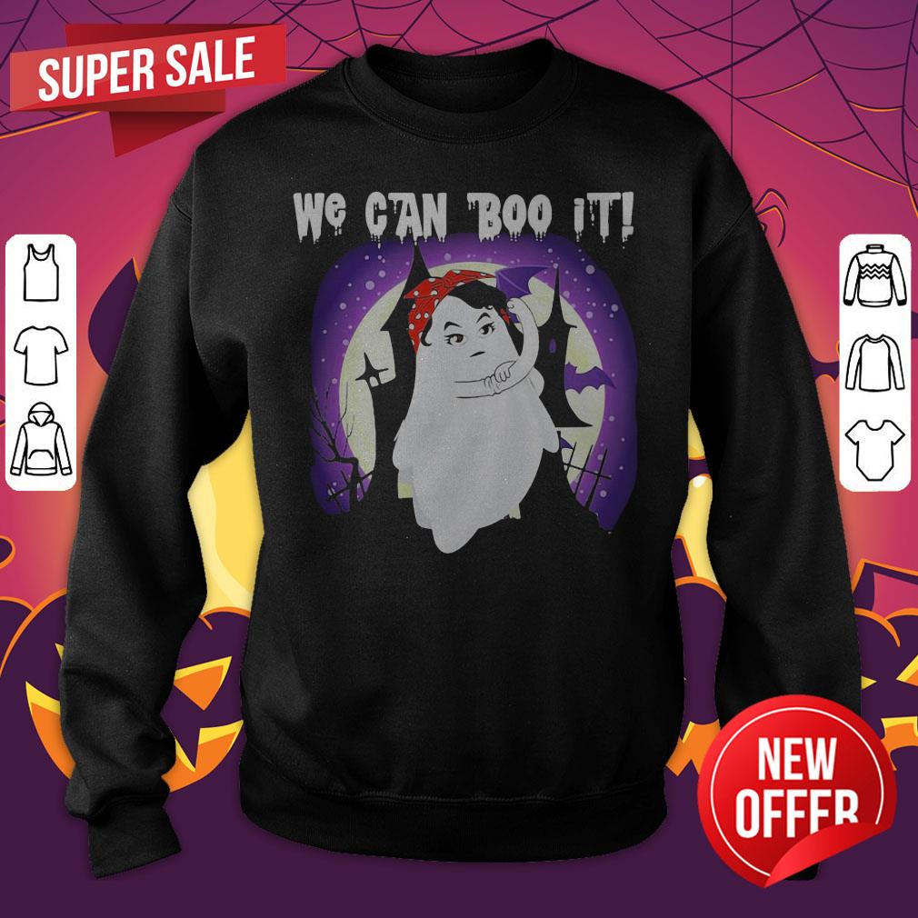 Strong Girl Ghost We Can Boo It Halloween Shirt