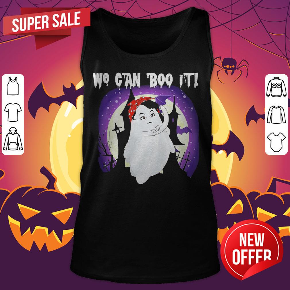 Strong Girl Ghost We Can Boo It Halloween Shirt