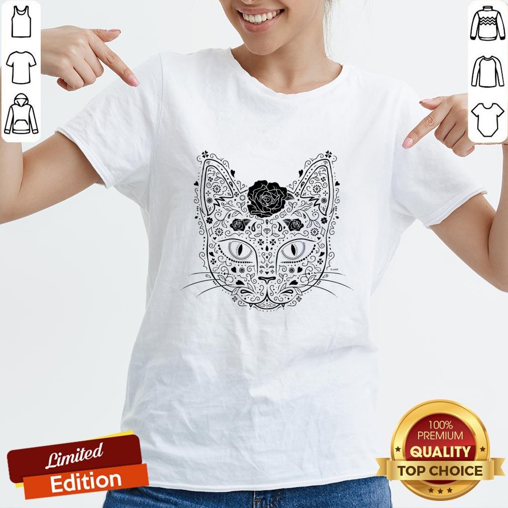 sugar-skull-cat-in-black-and-beige-day-of-the-dead-muerots-v-neck.jpg