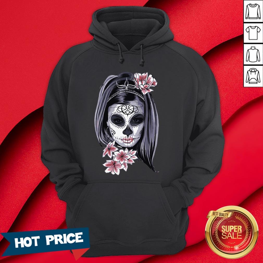 Sugar Skull Girl Day Of The Dead Shirt