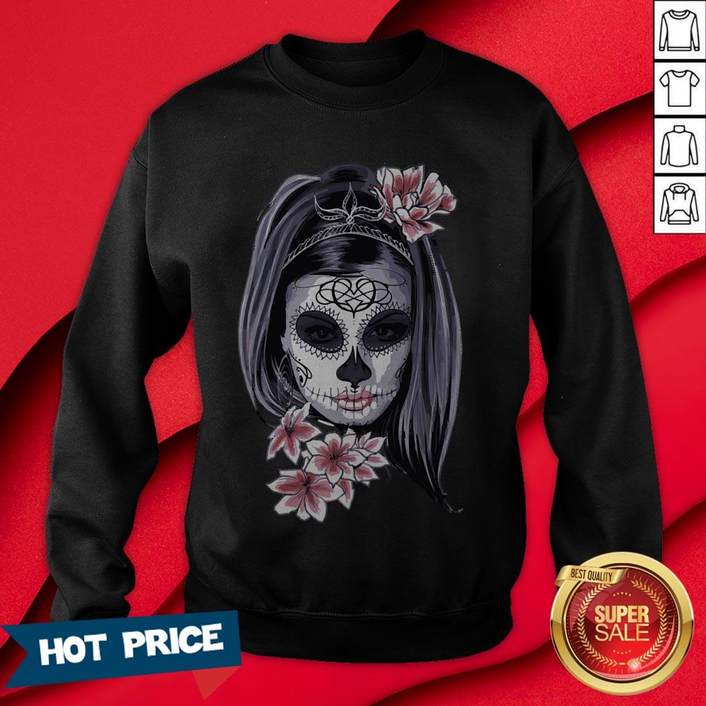 Sugar Skull Girl Day Of The Dead Shirt