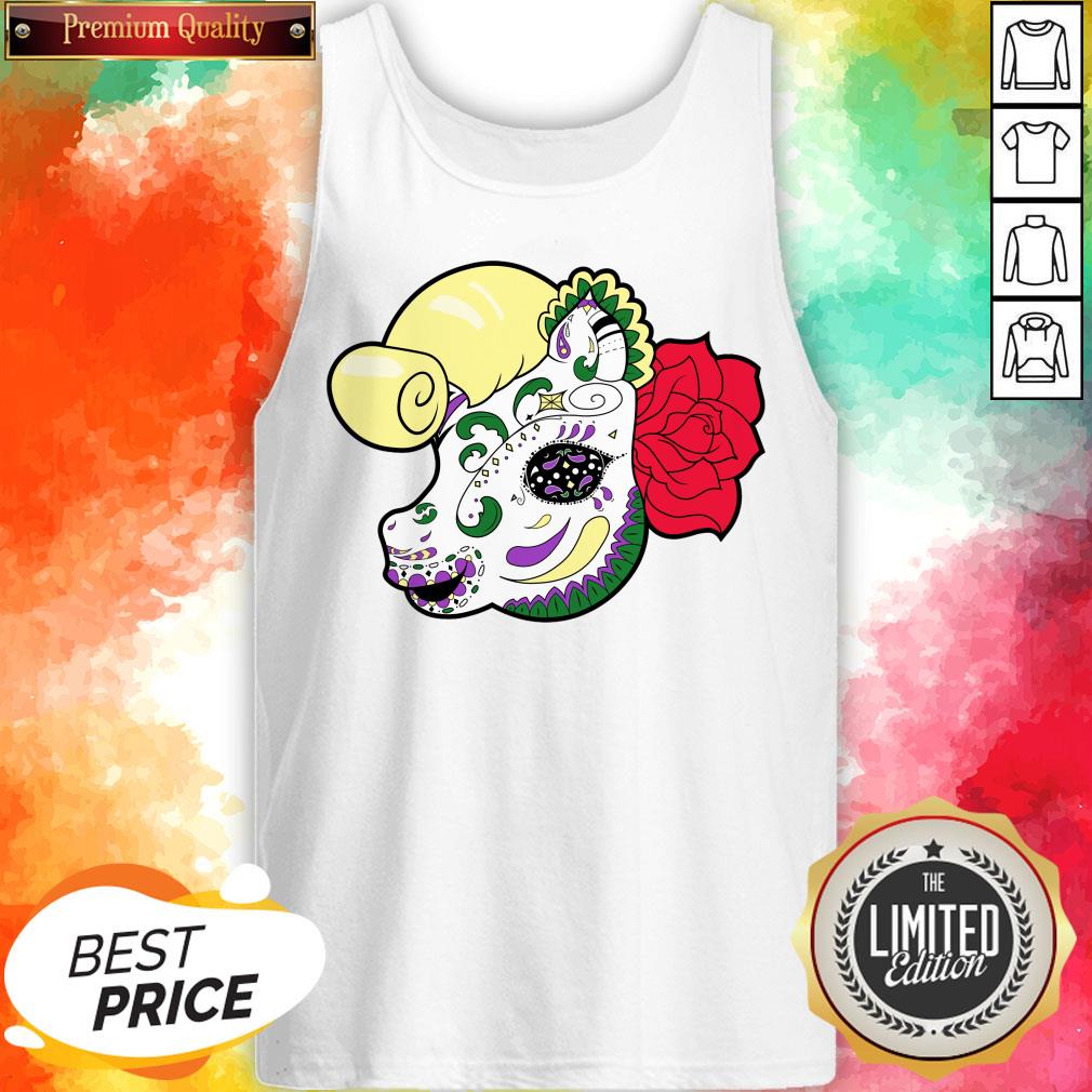 Sugar Skull Pony Day Of The Dead Dia De Muertos Shirt