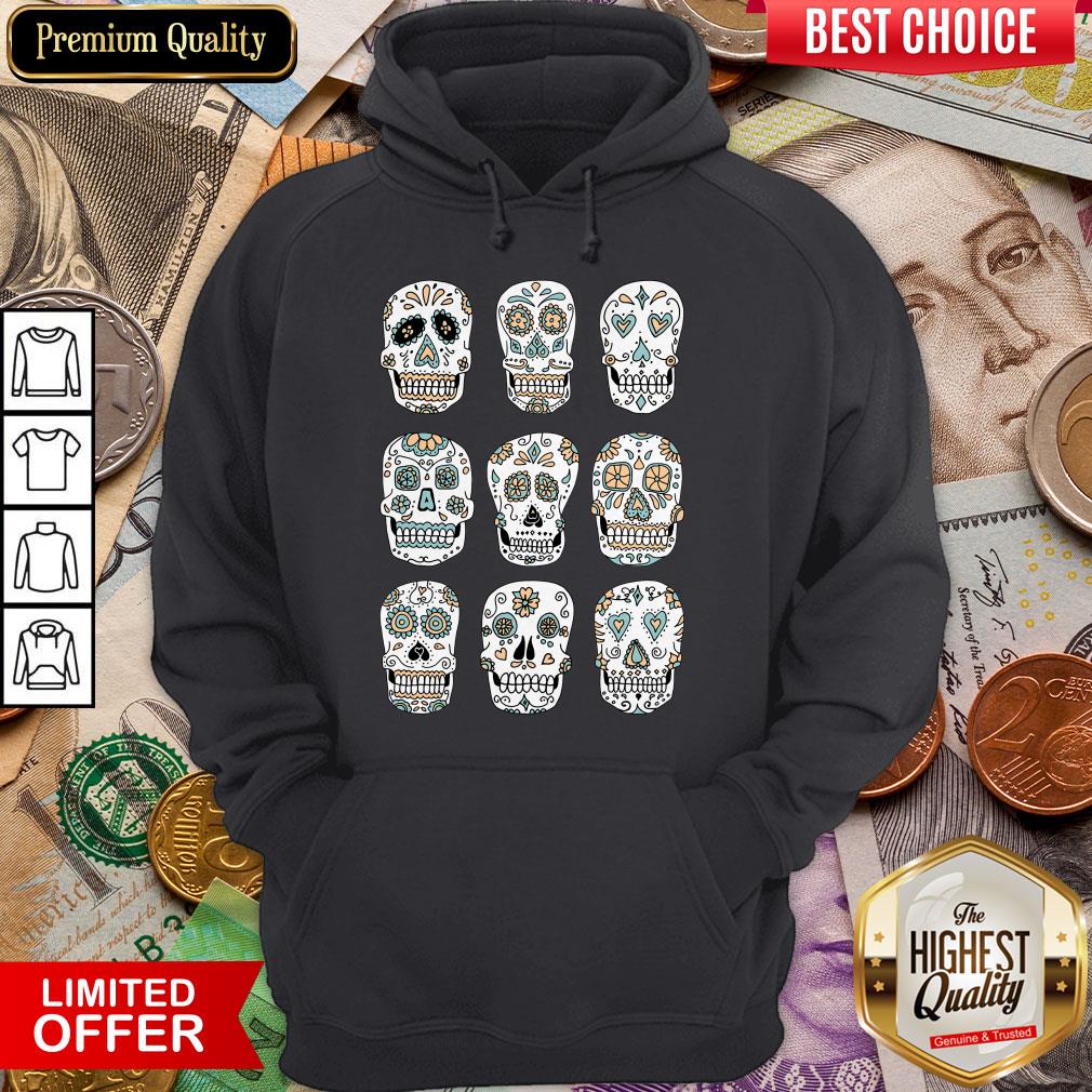 Sugar Skulls Dia De Muertos Day Of The Dead Shirt