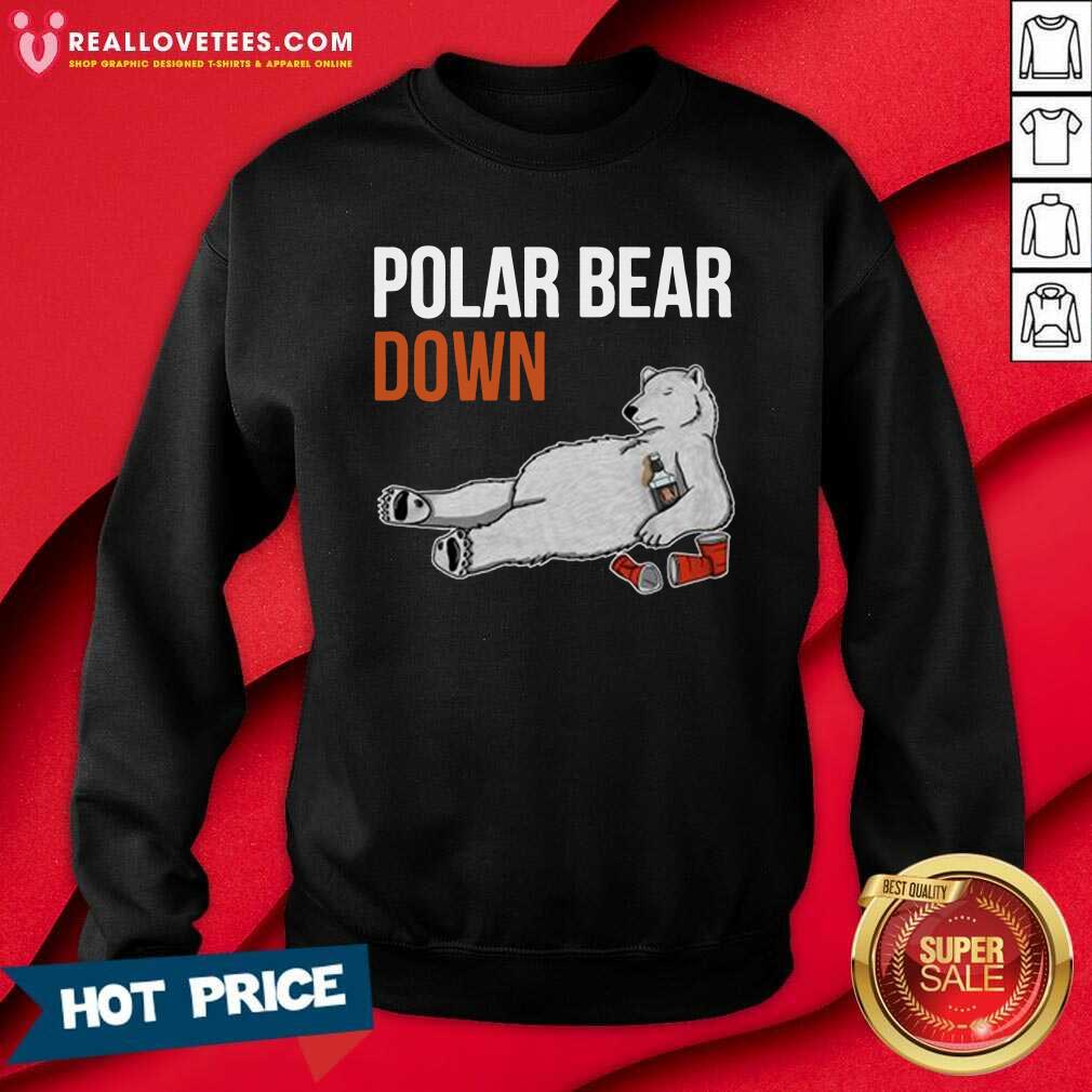 Super Nice Polar Bear Down 2021 Shirt
