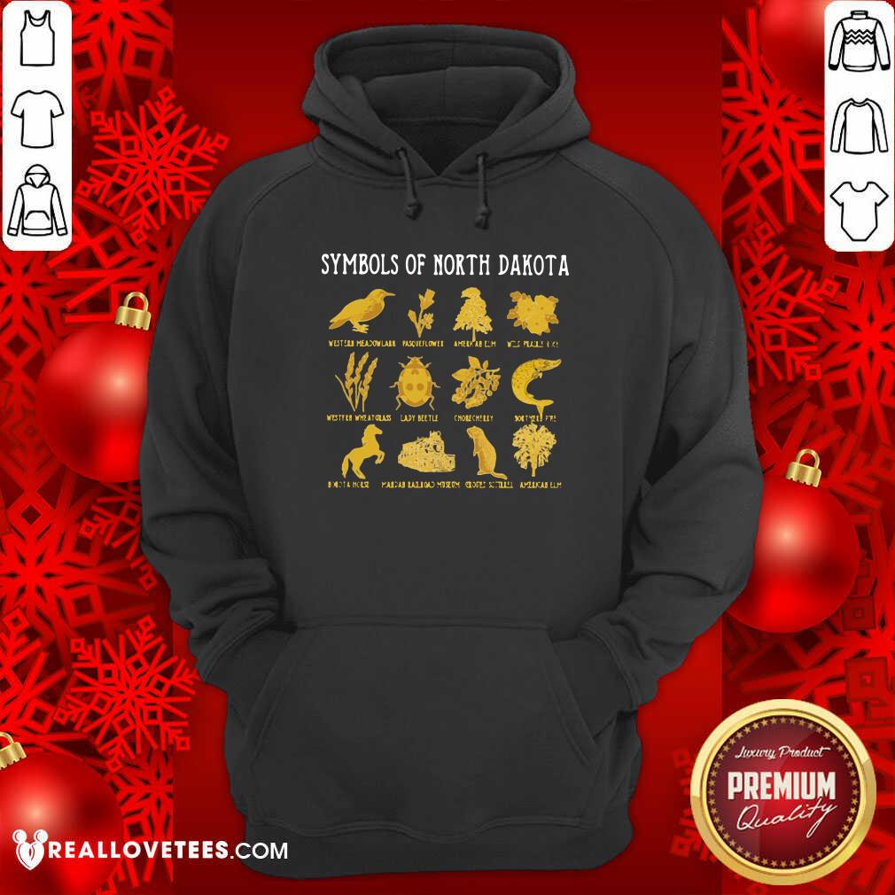 Super Nice Symbols Of North Dakota Shirt
