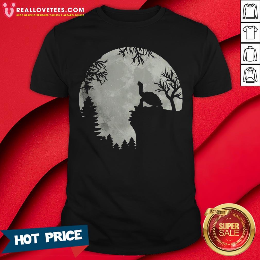 Sweet Howling Turtle The Moon Shirt