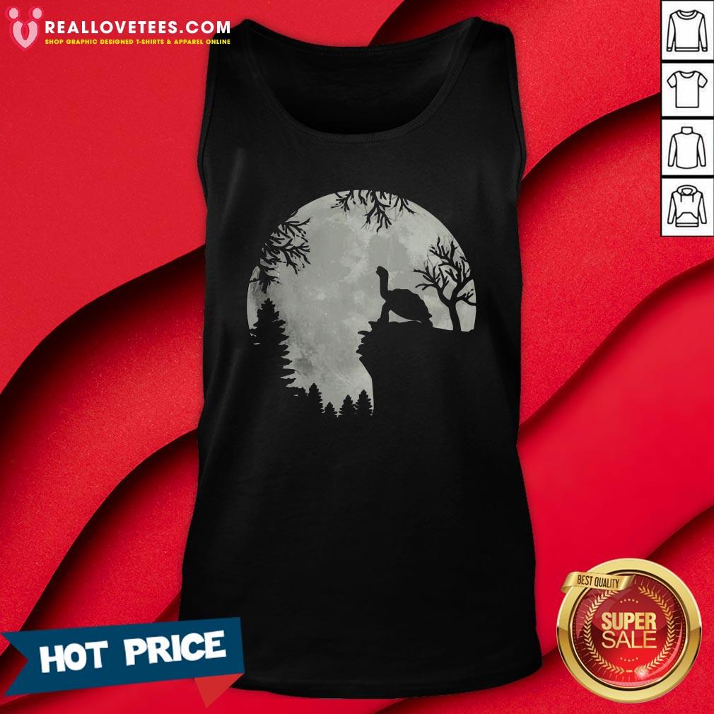 Sweet Howling Turtle The Moon Shirt