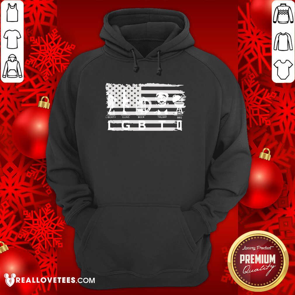 Sweet Liberty Guns Beer Trump BBQ Shirt