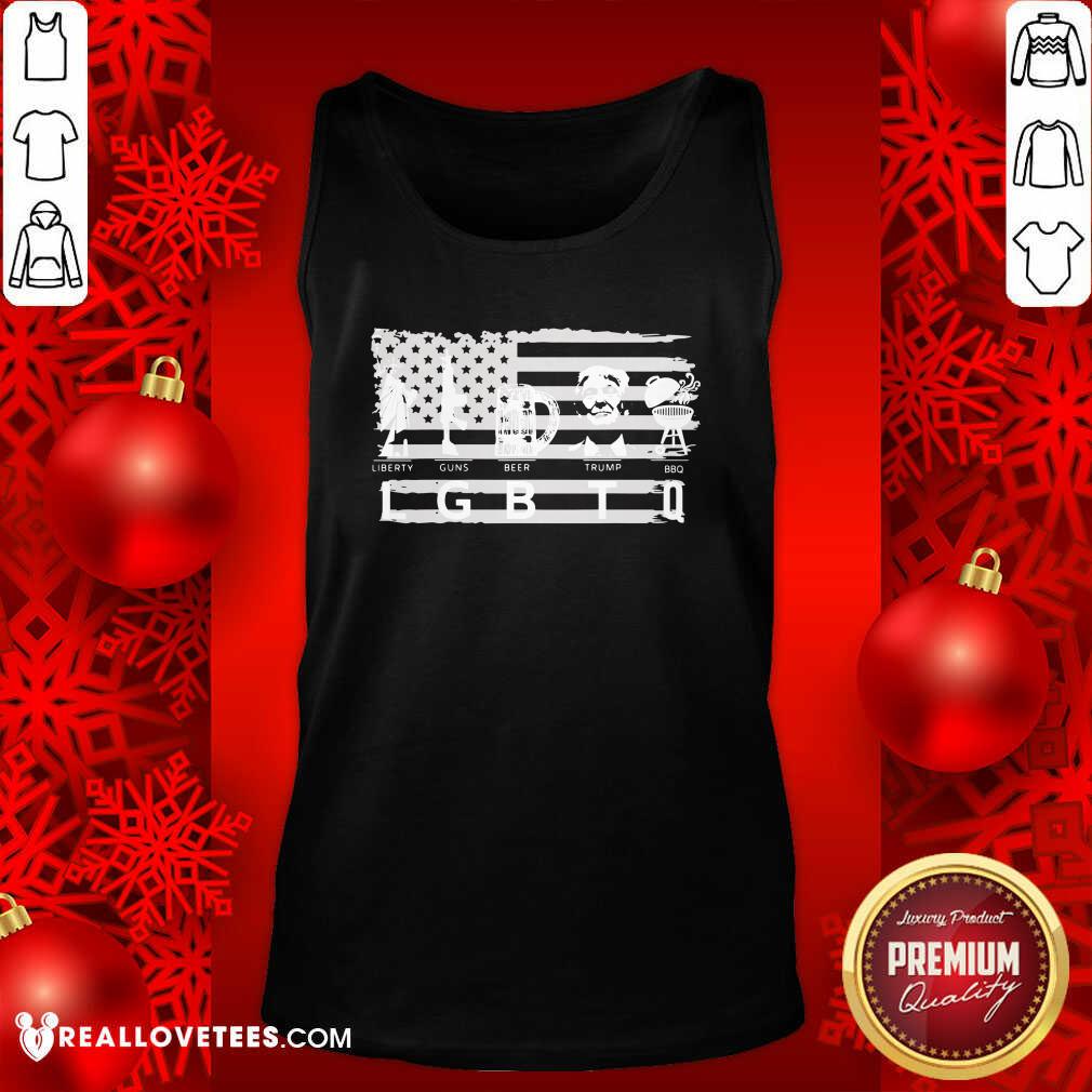 Sweet Liberty Guns Beer Trump BBQ Shirt