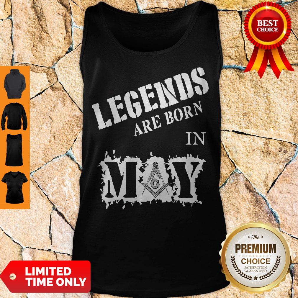Official Legends Are Born In May Shirt