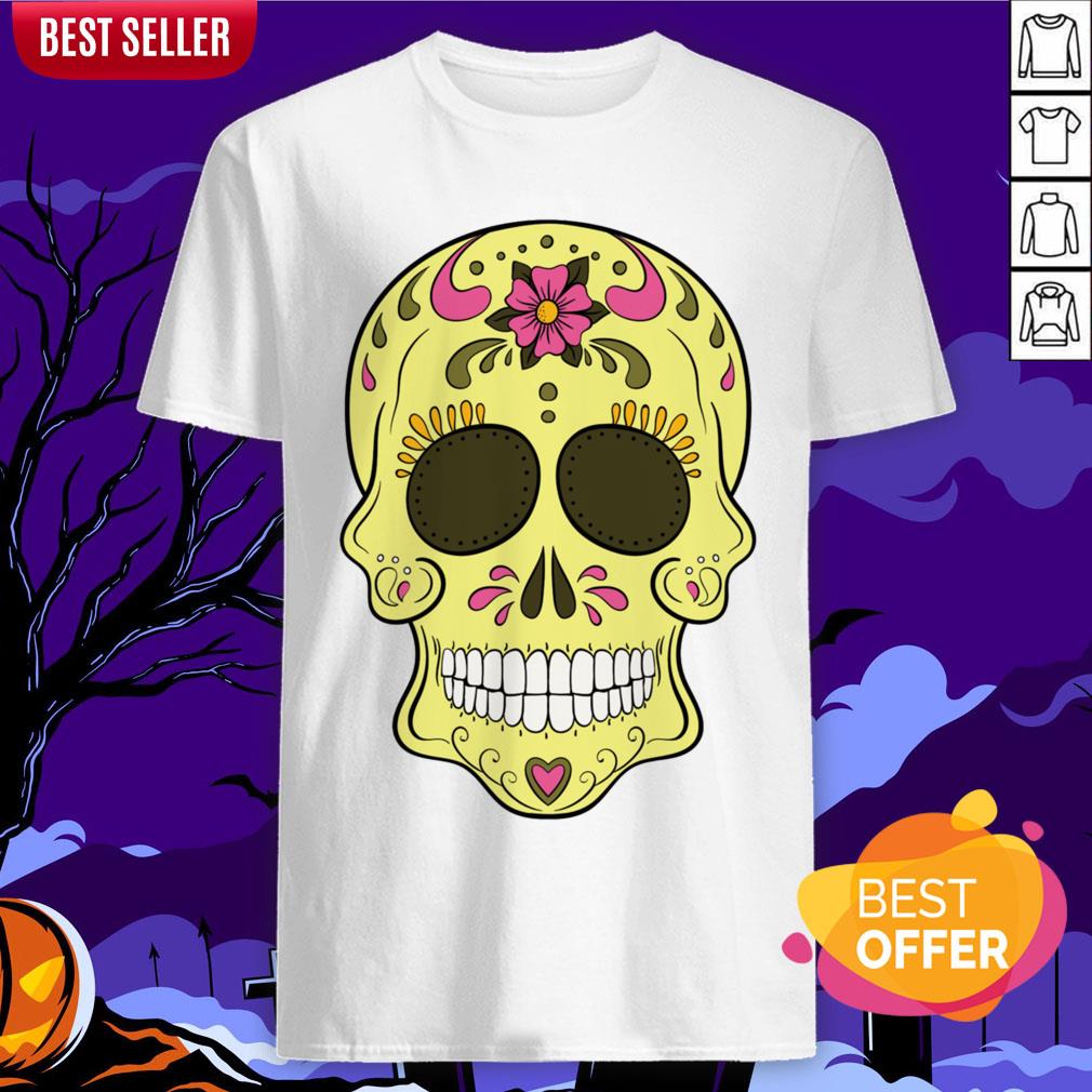 Tattoo Sugar Skulls Mardi Gras Day Of The Dead Shirt