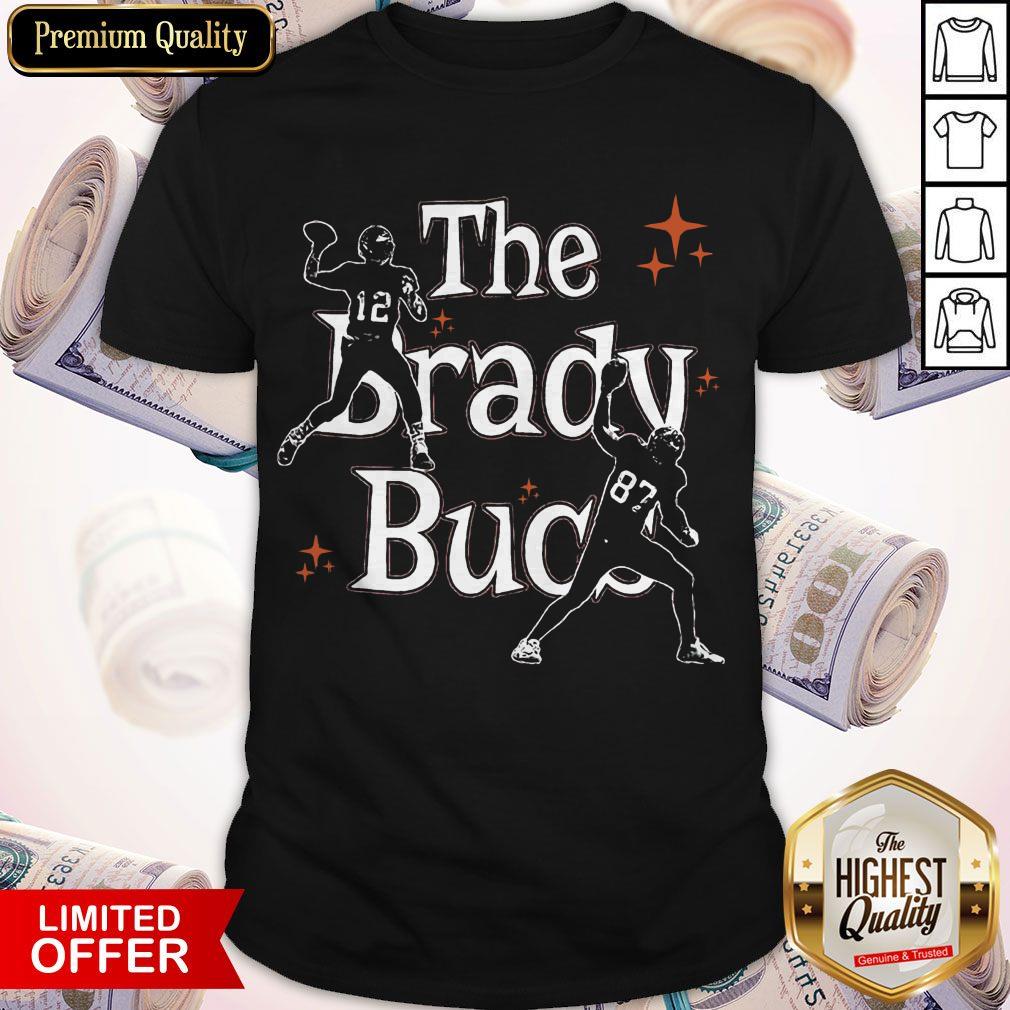 The Brady Bucs Brady Gronk Tampa Bay Football Friends Shirt