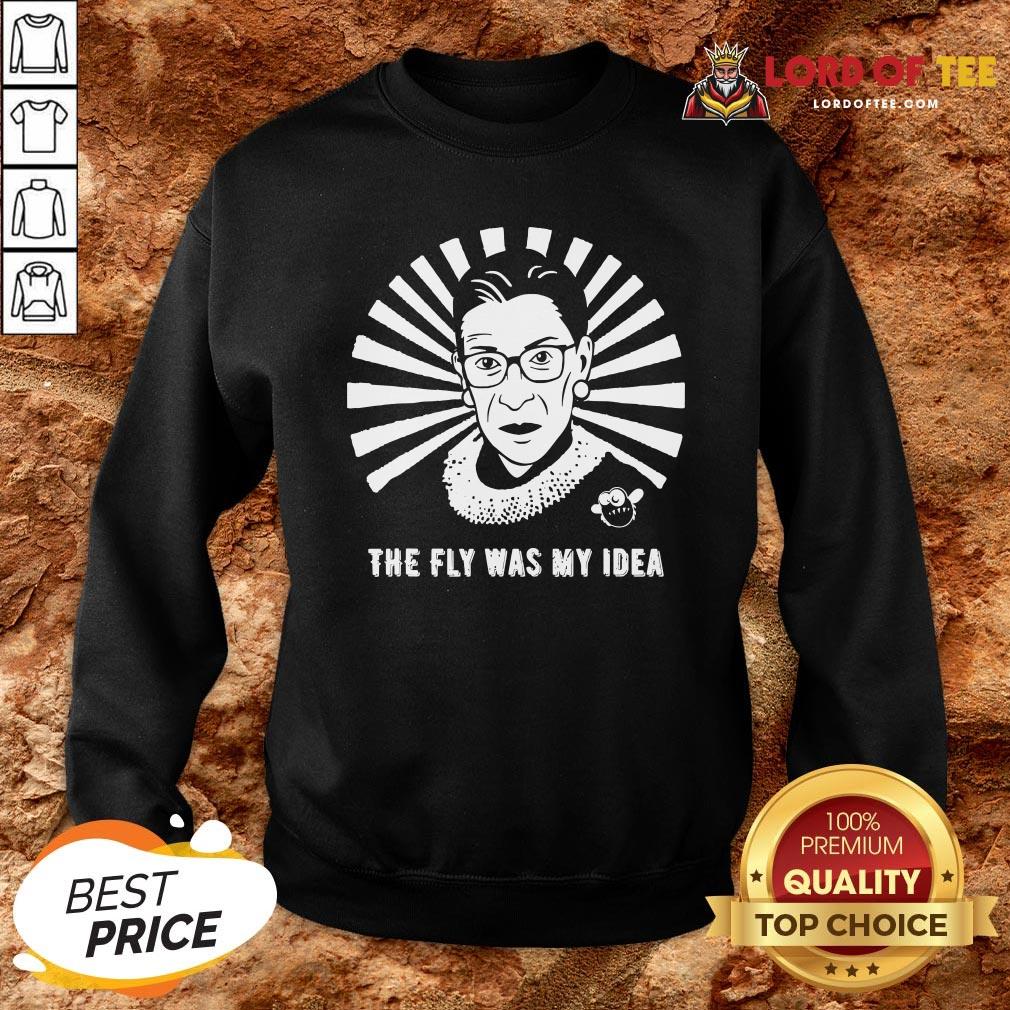The Fly Was My Idea VP Debates Mike Pence Fly Buzz RBG T-Shirt