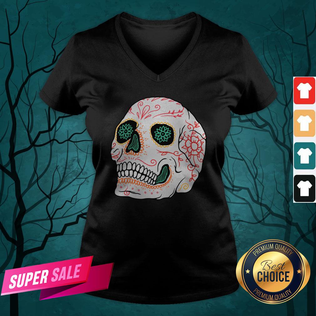 The Mexican Sugar Skull Day Of Dead Shirt