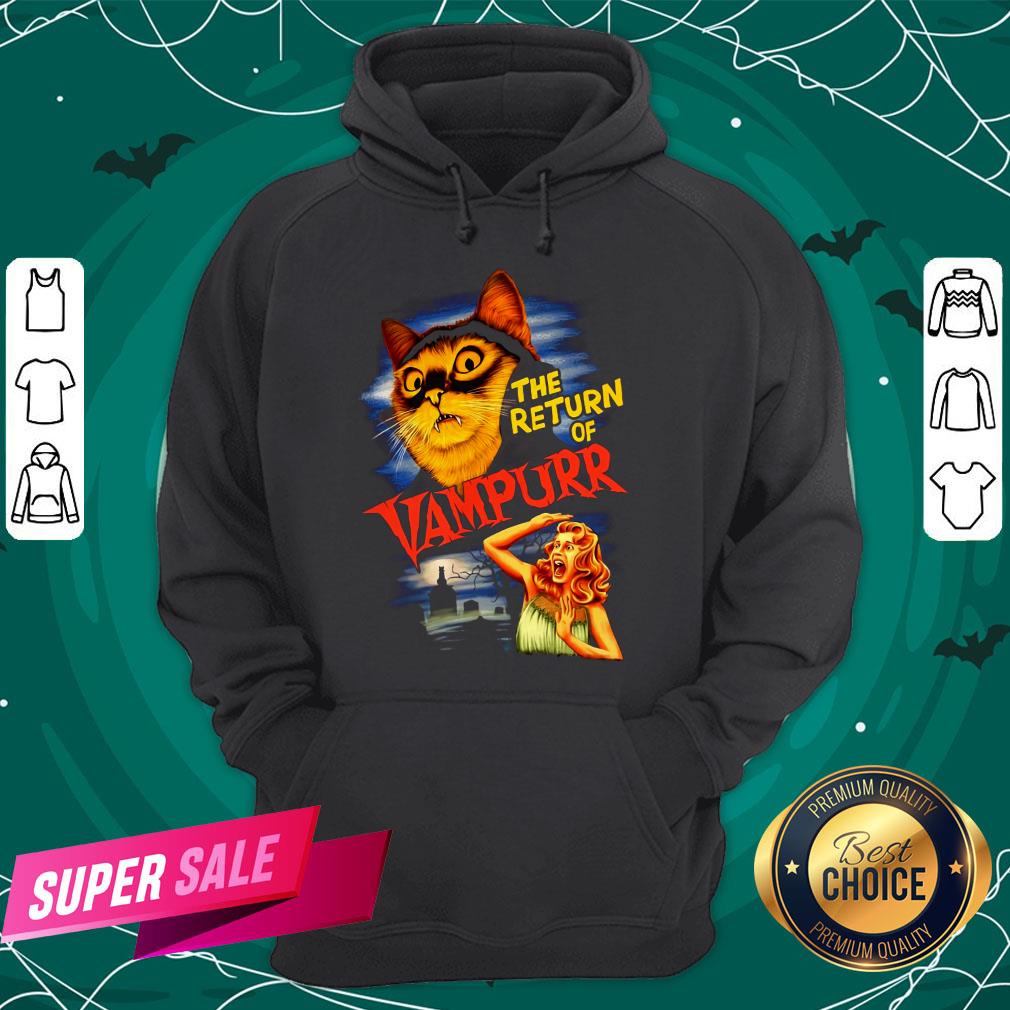 The Return Of Vampurr Cat Vampire Halloween Shirt