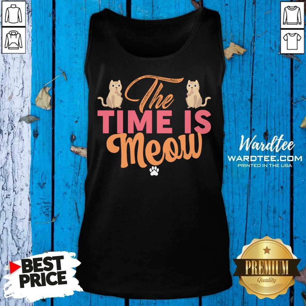 The Time Is Meow Shirt
