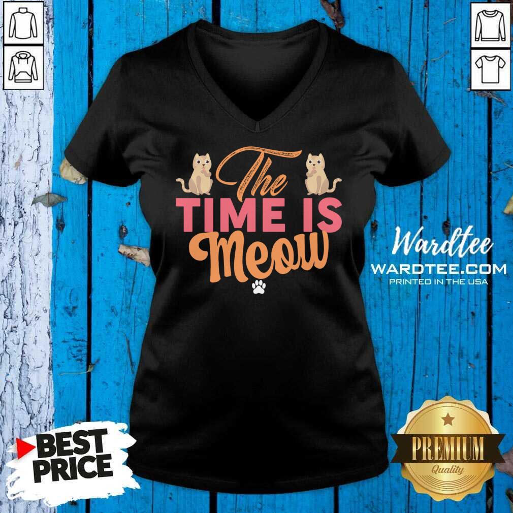 The Time Is Meow Shirt