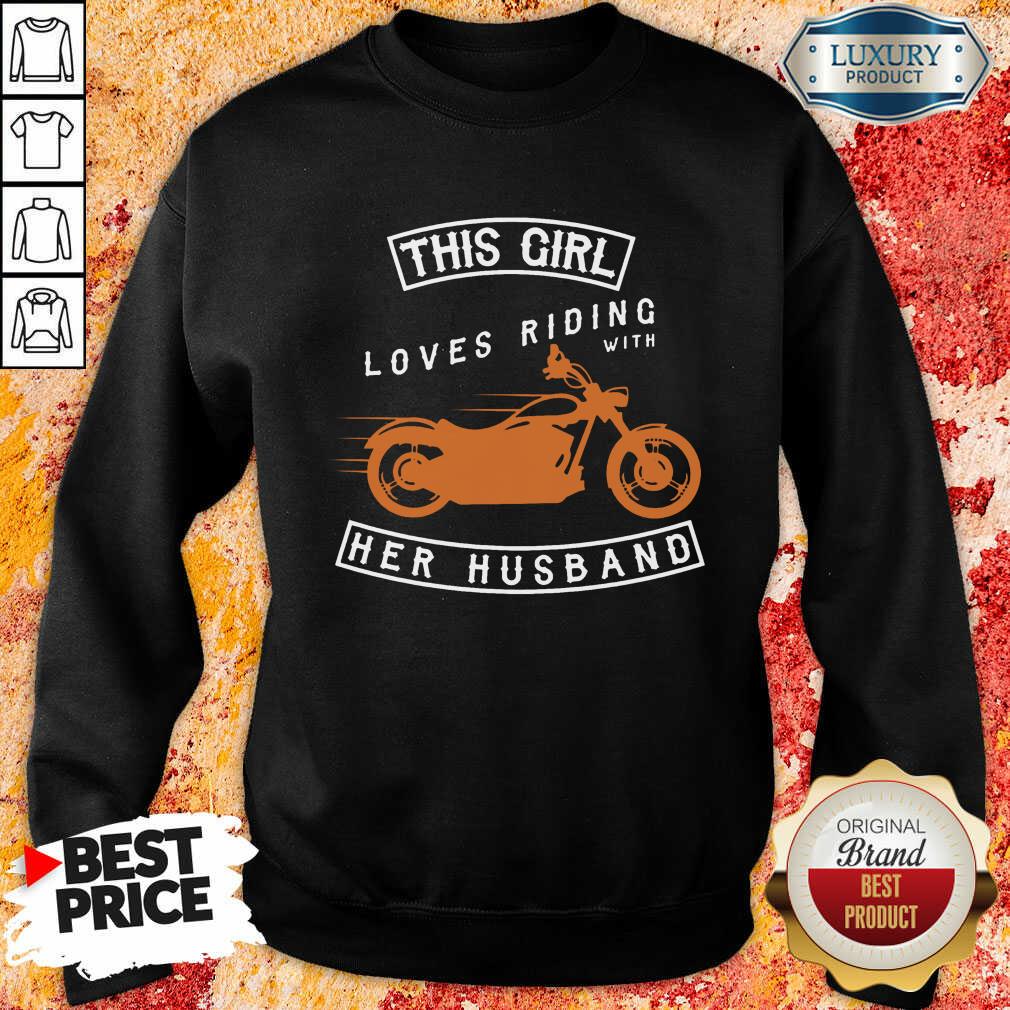 This Girl Loves Riding With Her Husband Shirt