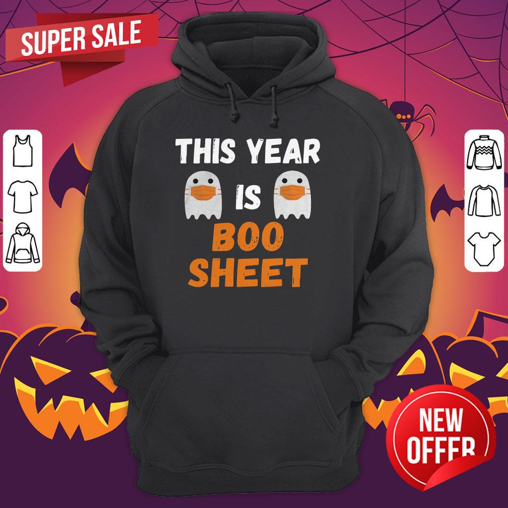 This Year Is Boo Sheet Ghost In Mask Halloween Custome T-Shirt