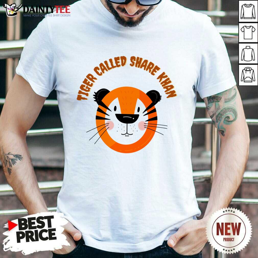 Tiger Called Sharekhan Shirt