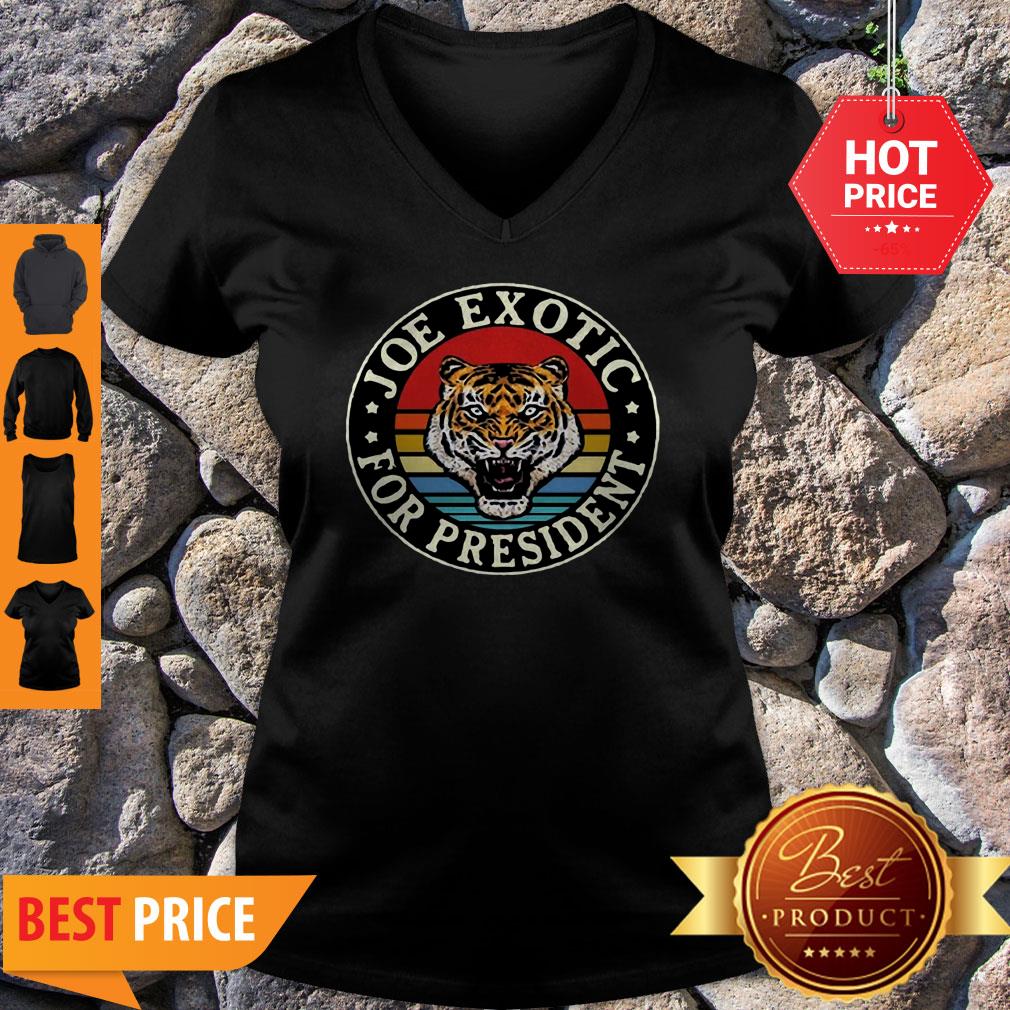 Tiger King Joe Exotic For President Vintage Shirt