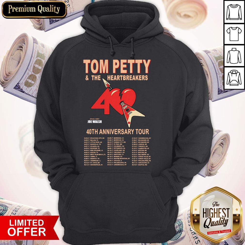 Tom Petty And The Heartbreakers 40th Anniversary Tour Shirt