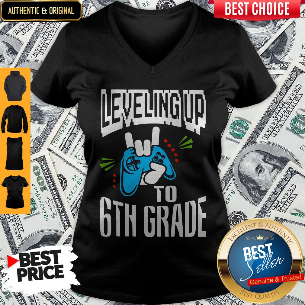 Top Leveling Up To 6th Grade Shirt