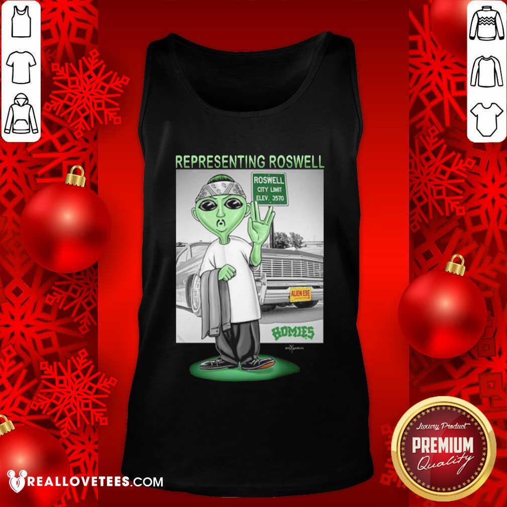 Top Aliens Representing Roswell Homies Shirt