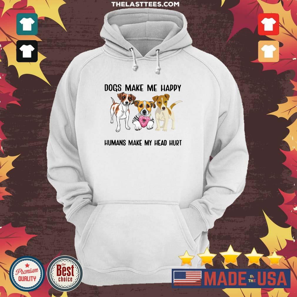 Top Beagle Dogs Make Me Happy Humans Make My Head Hurt Shirt