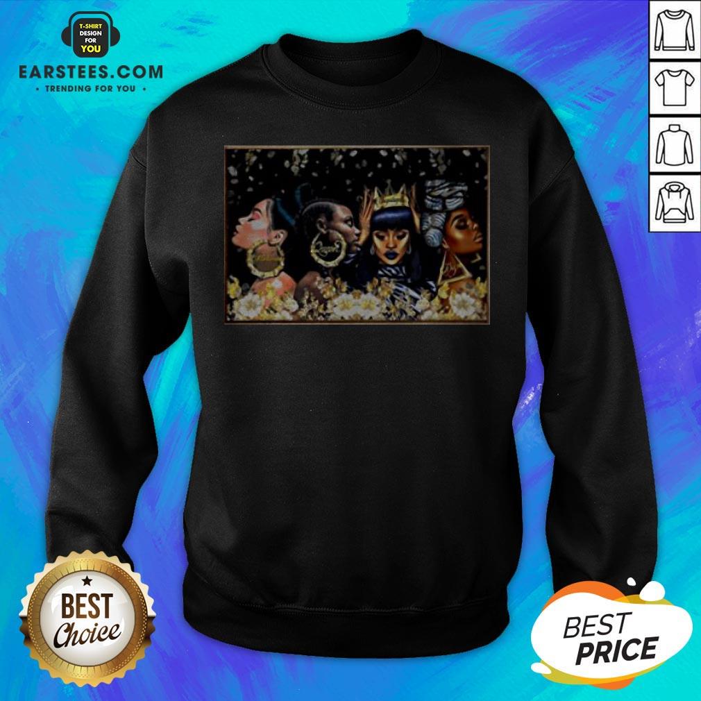 Top Beautiful Black Woman Melanin Queen Dope Shirt