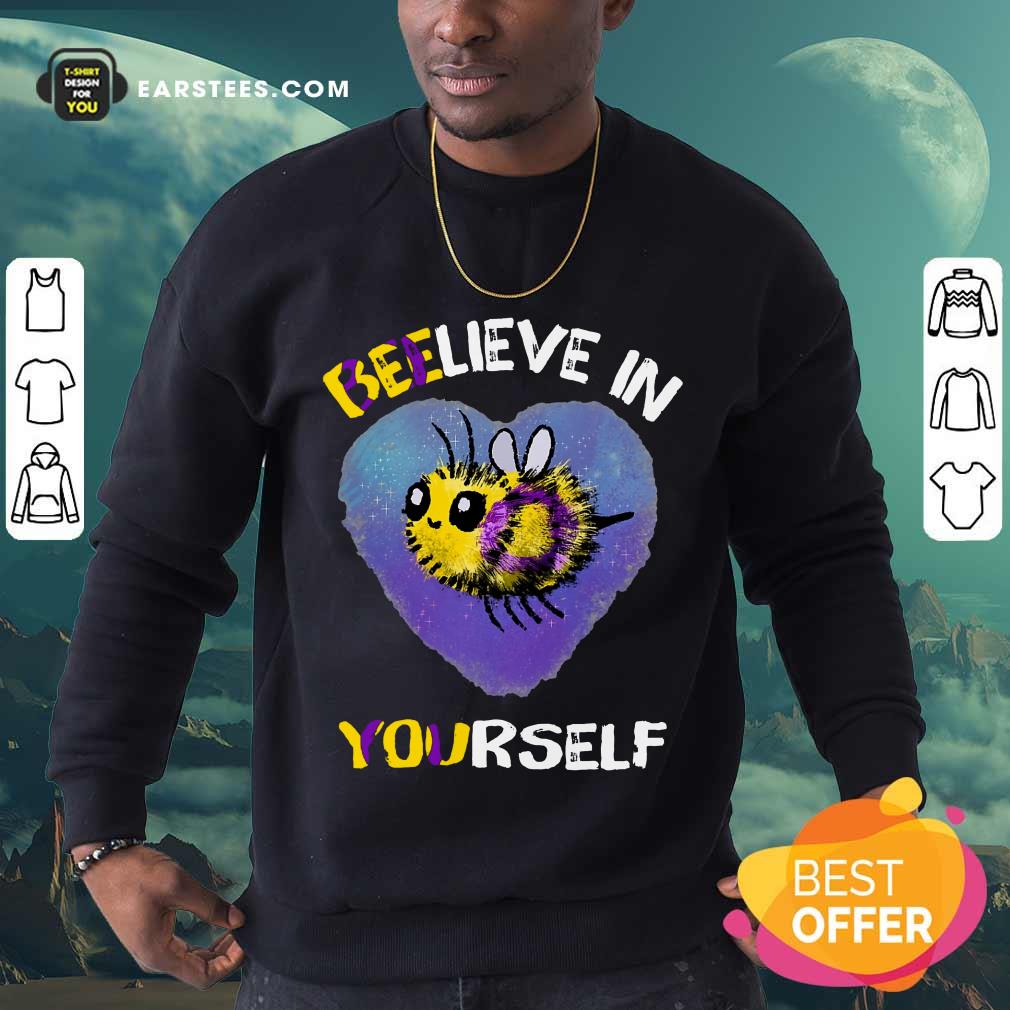 Top Bee Believe In Yourself Intersex Shirt