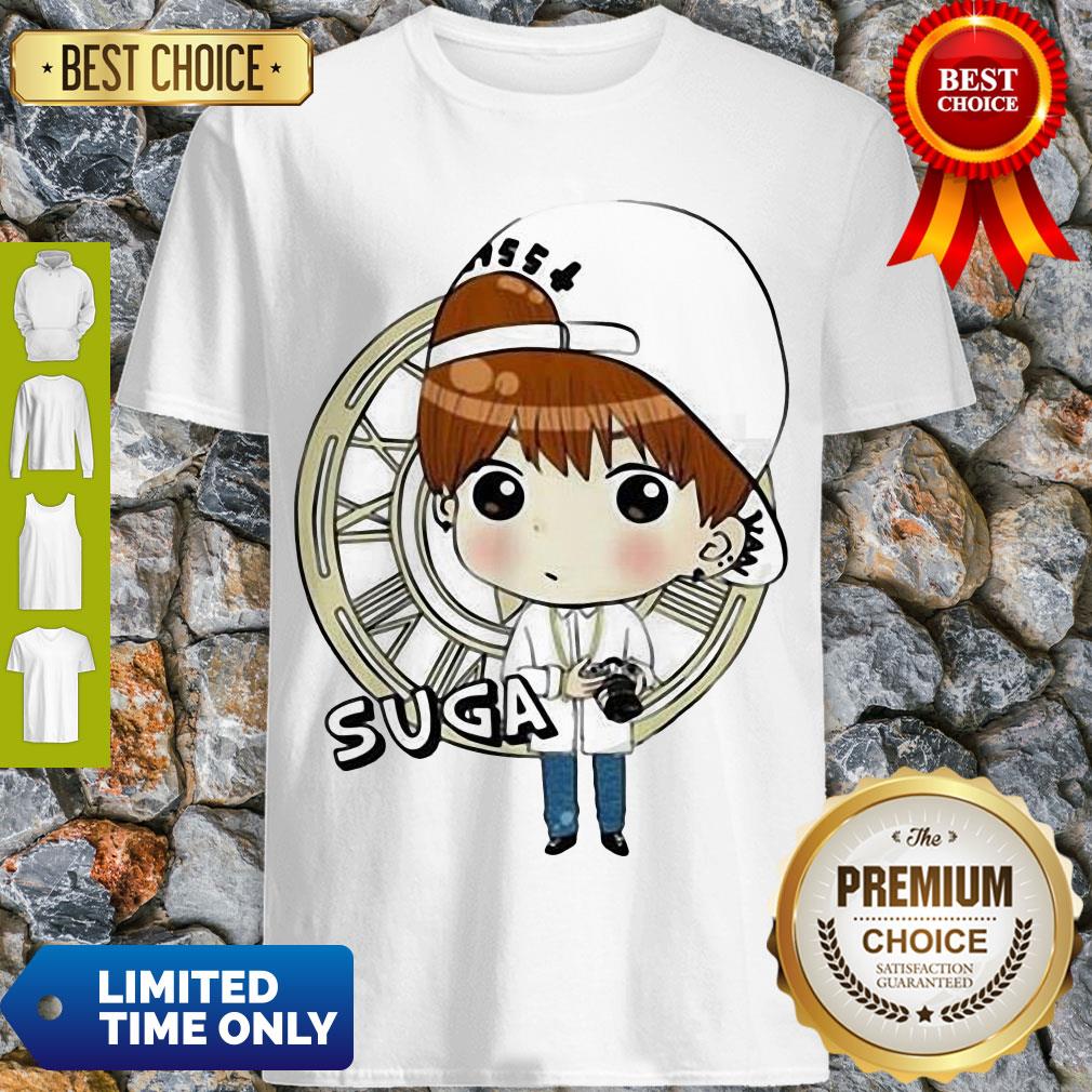 Top Bts Bangtan Boy Same Cartoon Suga Shirt