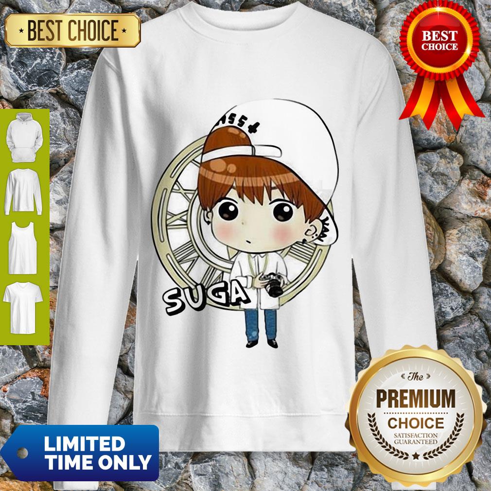 Top Bts Bangtan Boy Same Cartoon Suga Shirt